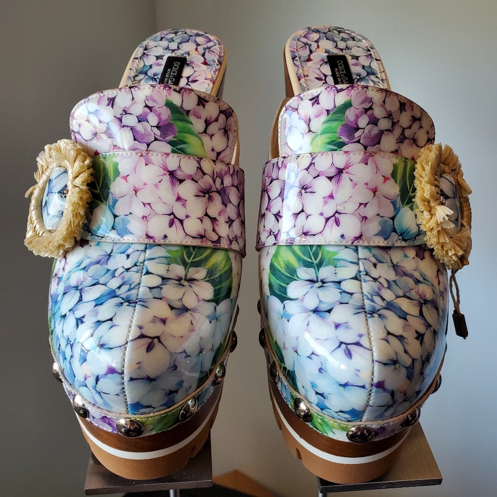 Dolce & Gabbana Platform Mules - Picture 9 of 12